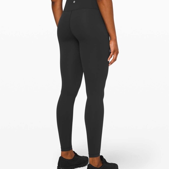 Lululemon Wunder Under Luxtreme Leggings Black 28" Size 6 - Picture 7 of 7